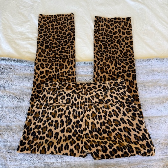 Frame Leopard Print Trousers - Picture 3 of 3